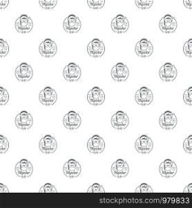 Hipster style pattern vector seamless repeat for any web design. Hipster style pattern vector seamless