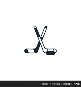 Hockey creative icon from sport icons collection Vector Image