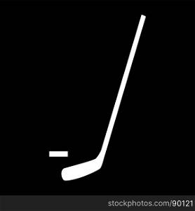 Hockey sticks and puck icon .. Hockey sticks and puck icon .