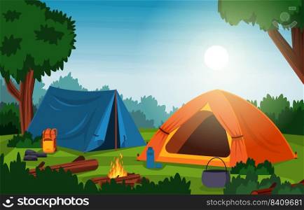 Holiday C&Tent Outdoor Adventure Beautiful Nature Landscape