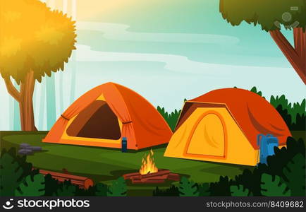 Holiday C&Tent Outdoor Adventure Beautiful Nature Landscape