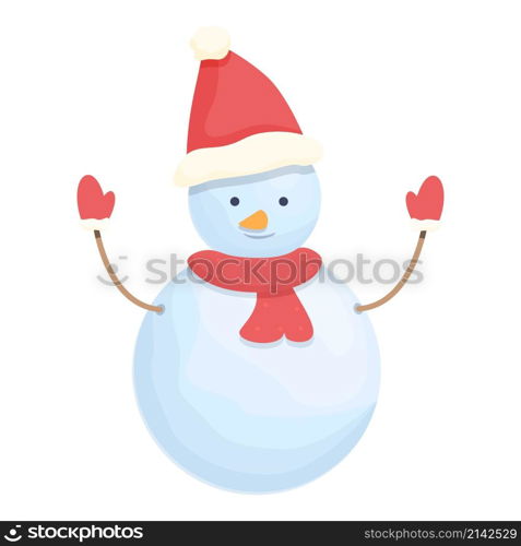 Holiday cute snowball icon cartoon vector. Snow christmas. Winter ice. Holiday cute snowball icon cartoon vector. Snow christmas