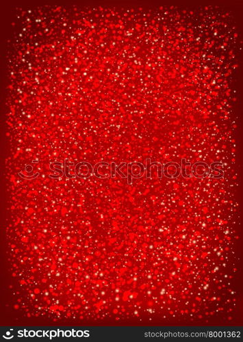 Holiday red abstract background. Vector