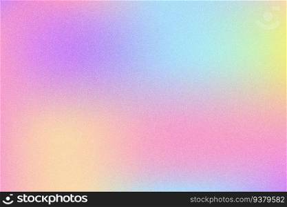Holographic gradient textured background. Noisy light rainbow gradation. Soft colors grainy foil. Abstract blurred fluid wallpaper. Vector illustration. Holographic gradient textured background. Noisy light rainbow gradation. Soft colors grainy foil. Abstract blurred fluid wallpaper. Vector.