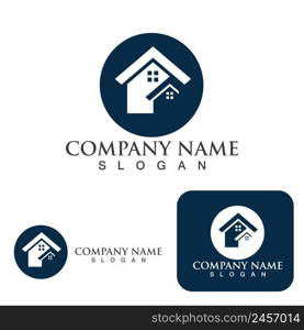 Home and building logo and symbol