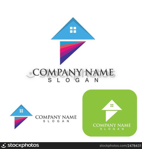 Home and building logo and symbol