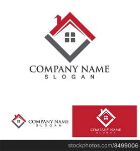 Home and building logo and symbol 