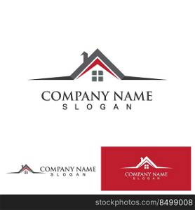 Home and building logo and symbol 