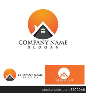 Home and building logo and symbol 