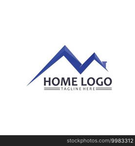 Home and house logo design vetor, logo , architecture and building, design property , stay at home estate Business logo, Construction Graphic, icon home logo