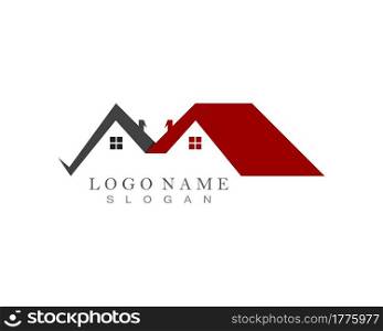 Home and property logo design template