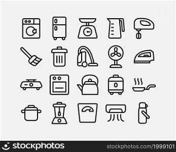 home appliances Icons