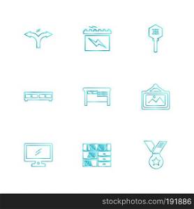 home , awards , furniture , house hold , positions , saw , bed , medal , coutch , lamp , globe , icon, vector, design,  flat,  collection, style, creative,  icons