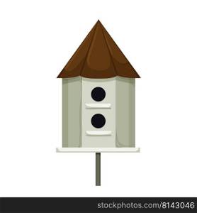 home bird house cartoon. home bird house sign. isolated symbol vector illustration. home bird house cartoon vector illustration