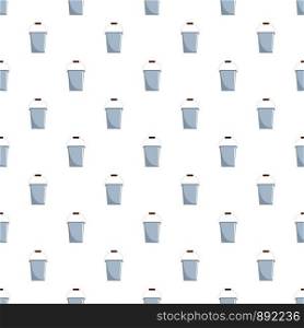 Home bucket pattern seamless vector repeat for any web design. Home bucket pattern seamless vector