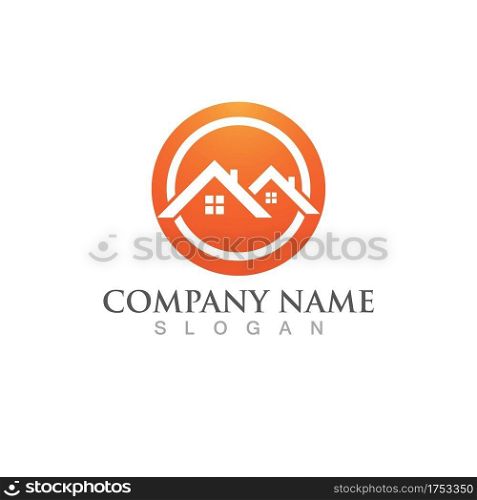 Home building  logo vector icon app