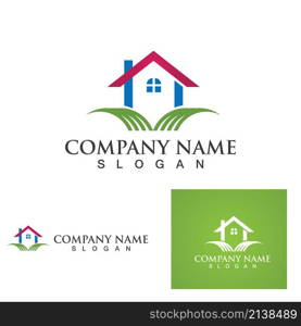 home buildings logo and symbols icons template