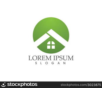 home buildings logo and symbols icons template