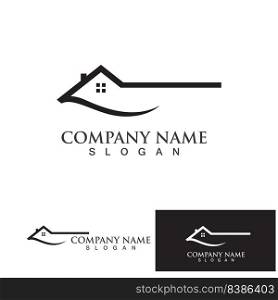 home buildings logo and symbols icons template

