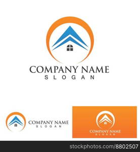 home buildings logo and symbols icons template 