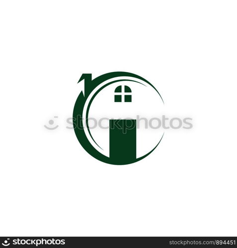 home buildings logo and symbols icons template