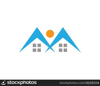 home buildings logo and symbols icons template. home buildings logo and symbols icons template