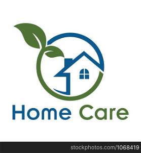 Home Care logo design.