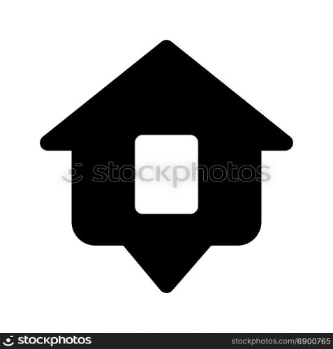 home chat, icon on isolated background