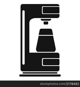 Home coffee machine icon simple vector. Espresso cup. Hot drink. Home coffee machine icon simple vector. Espresso cup