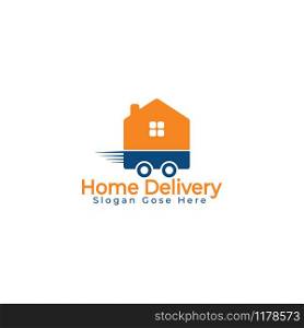 Home Delivery Logo Design.
