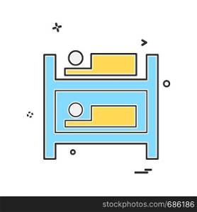 Home furniture icon design vector