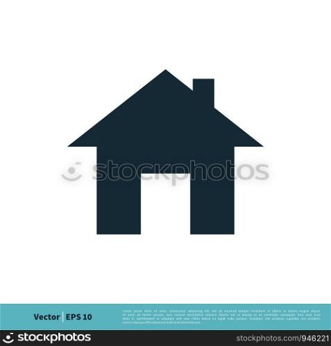 Home/House Icon Vector Logo Template Illustration Design. Vector EPS 10.