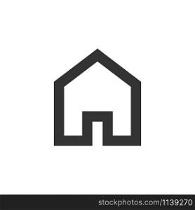 Home icon graphic design template vector isolated. Home icon graphic design template vector