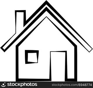 Home Icon, Home Vector Art Illustration