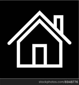 Home Icon, Home Vector Art Illustration