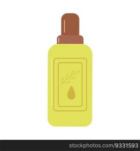 Home incense, aroma diffuser. Essential oil, water soluble. Vector illustration.