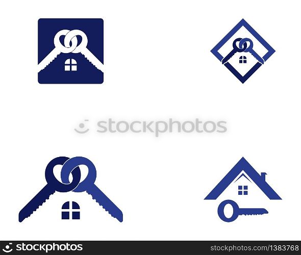 Home key logo template