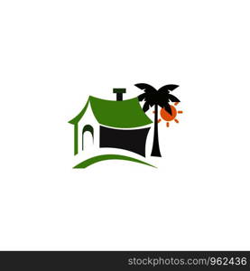 home landscape logo template