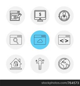home , locked , world , globe ,windows , ui , layout , web , user interface , technology , online , shopping , chart , graph , business , seo , network , internet , code , programming , icon, vector, design, flat, collection, style, creative, icons