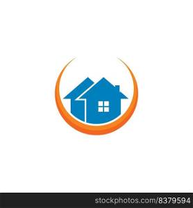 home logo vector icon illustration design 
