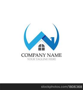 Home Logos and template symbols vector