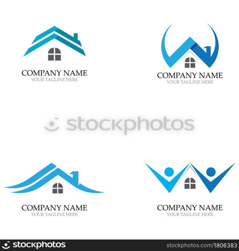 Home Logos and template symbols vector