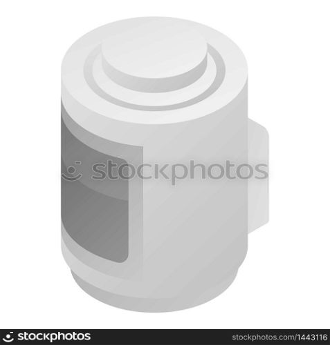 Home motion sensor icon. Isometric of home motion sensor vector icon for web design isolated on white background. Home motion sensor icon, isometric style