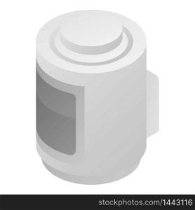 Home motion sensor icon. Isometric of home motion sensor vector icon for web design isolated on white background. Home motion sensor icon, isometric style