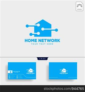 home network connection logo template vector illustration icon element isolated - vector. home network connection logo template vector illustration