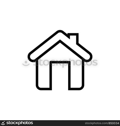 Home or House Icon Logo Template Illustration Design. Vector EPS 10.