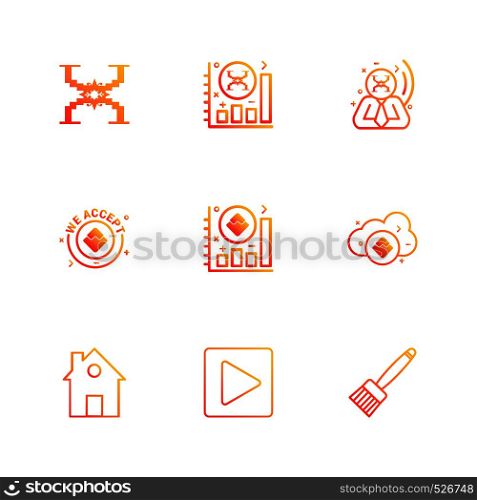 home , play , brush , crypto currency , money, crypto , currency , icons , lock , unlock , graph , rate ,icon, vector, design, flat, collection, style, creative, icons