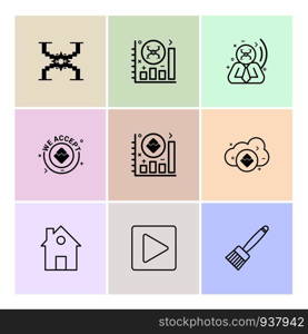 home , play , brush , crypto currency , money, crypto , currency , icons , lock , unlock , graph , rate ,icon, vector, design, flat, collection, style, creative, icons