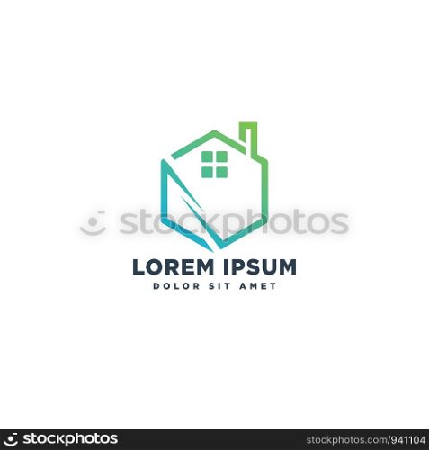 home real estate logo template vector illustration icon element isolated - vector. home real estate logo template vector illustration icon element