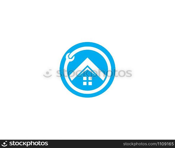 Home repair logo vector template